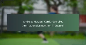 Andreas Herzog: Karriäröversikt, Internationella matcher, Tränarroll